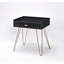  Table de bout avec tiroir Glam