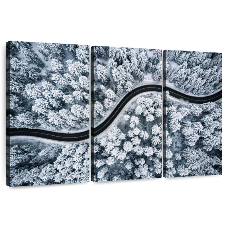 Mehar Snow Forest Road, H 32 po x l 50 po