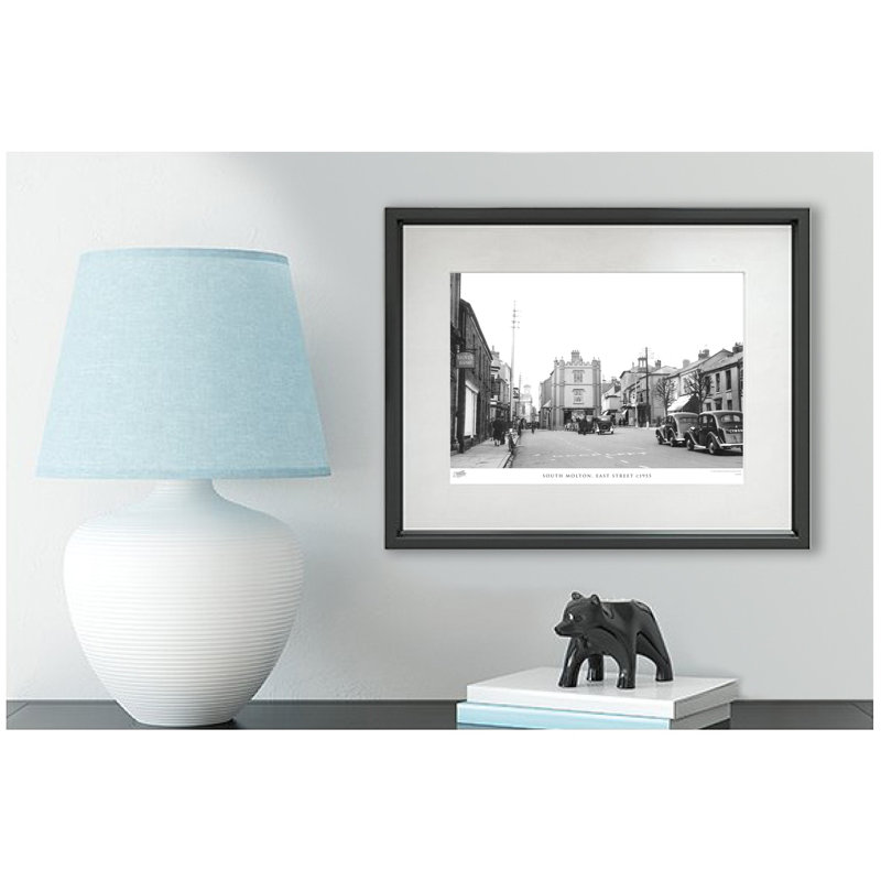 South Molton, East Street C1955 by Francis Frith - Single Picture Frame Print, 60cm H x 80cm W x 2.3cm D