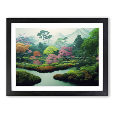 Japanese Garden - Single Picture Frame Print