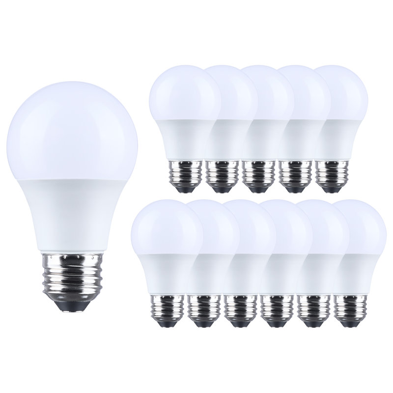 8,5 ou 9 watts (équivalent à 60 watts), ampoule DEL A19, à intensité variable, culot E26 / moyen (standard), 4000K, 12