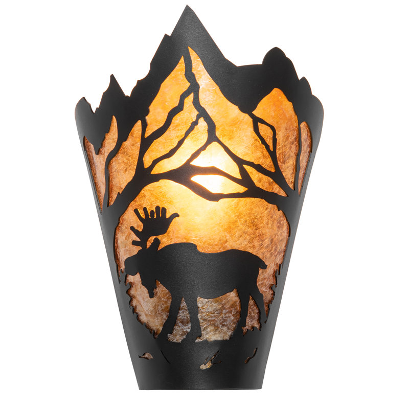 8" WideLeft Wall Sconce