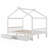 House Platform Bed with Two Drawers-197082944