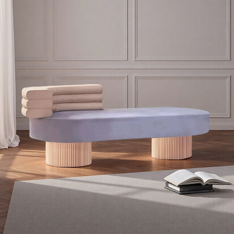 Modern Leisure Reception Indoor Chaise Lounges, Left Hand Facing