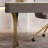 Gray+Gold Rectangular Sintered Stone+Manufactured Wood+Stainless Steel with 2 drawers desk-108471133