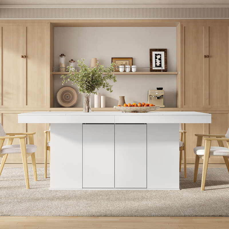 Bureau 77,5 po avec armoire de rangement, table de bricolage et bureau en bois, poste de travail pour la maison et le bureau
