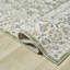 Tapis d'intérieur floral vert / ivoire Degregorio-129907724