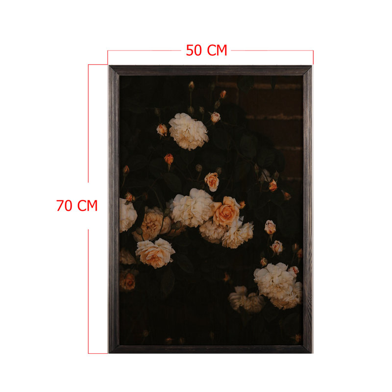 Anonymous - Single Picture Frame Painting on Wood, 70cm H x 50cm W x 1.5cm D