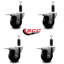 Jeu de roulettes extensibles Phenolique-101272150