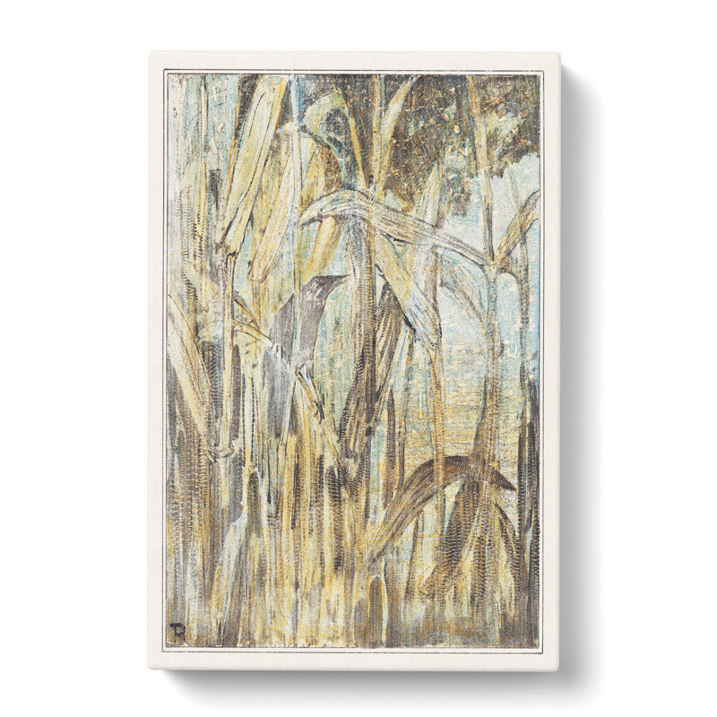 Bird In The Reeds by Theo Van Hoytema - Wrapped Canvas Painting, 76cm H x 50cm W x 3cm D