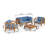 Raymo Acacia 4 - Person Patio Conversation Set with Cushions-701297717