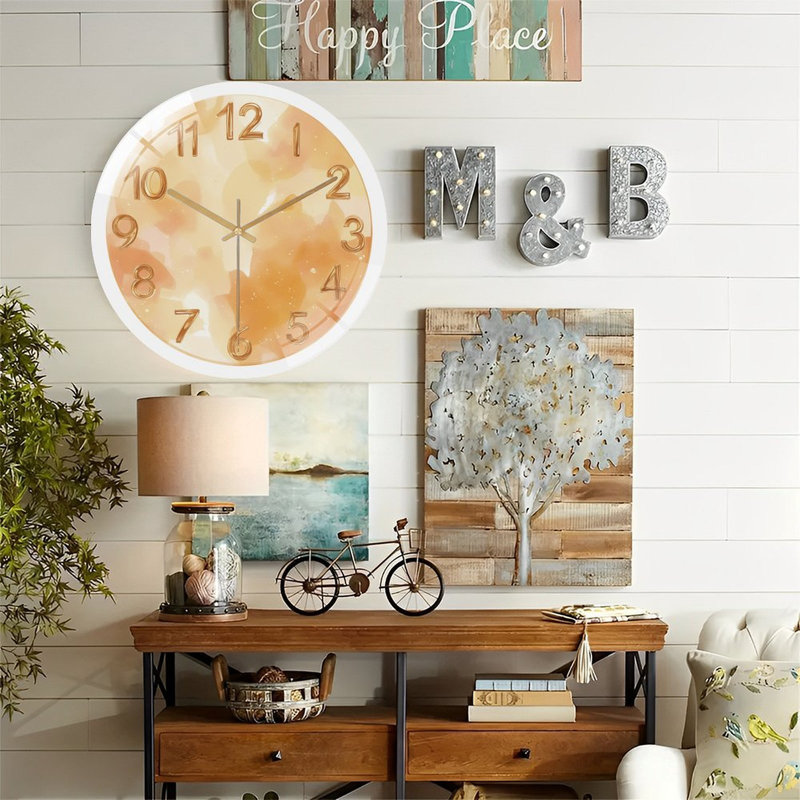 Horloge murale 12 po