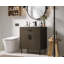 Meuble-lavabo simple de 30 po Chandler-526133272