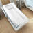 Inflatable Bed Bath Tub Portable Shower Bed Pan with Air Pump