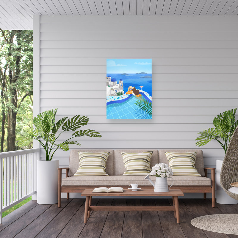 Rouleau de bolognaise sur une impression sur toile, H 47 po x l 35 po
