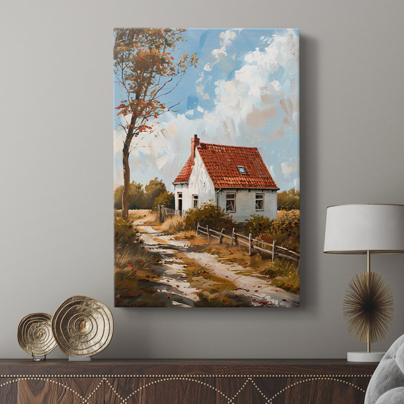 Paysages série C III - galerie Cavas sur mesure, H 27 po x l 18 po