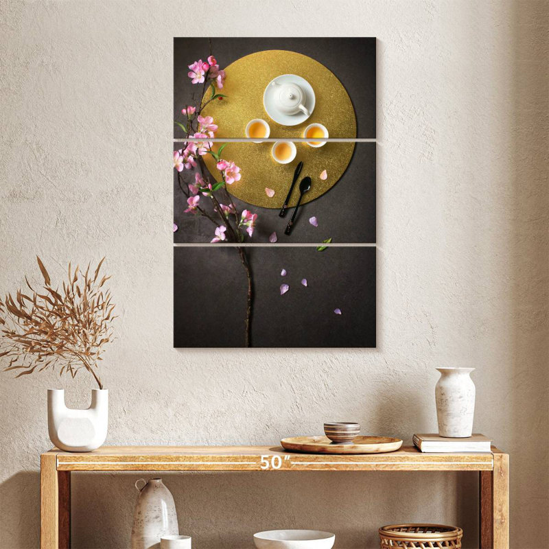 Yarlin Spring Tea Appreciation, 65" H x 42" W