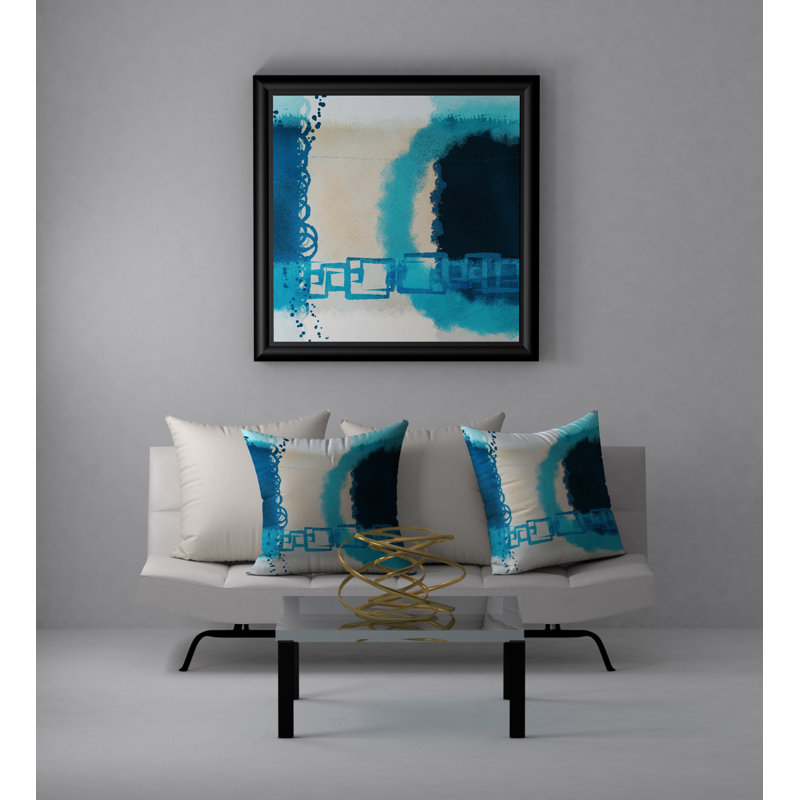 Coussin décoratif carrée satisfaction de l’espace, 18 po x 18 po