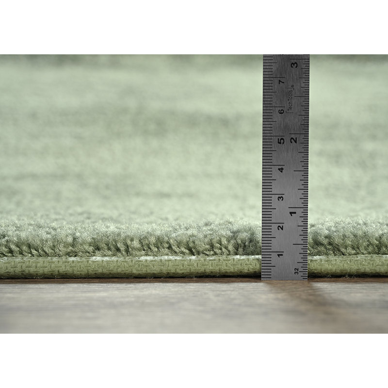 Mccluney Traditional 4 Piece Bath Rug Set, Green