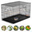 46cm Iron Flat Top Table Top Bird Cage with Perch-1951941957