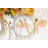 Pumpkins Salad Plate - White Medium Pumpkin