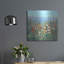 «Seaside Garden I» par Tim O'Toole, art mural en métal, 24 po x 24 po