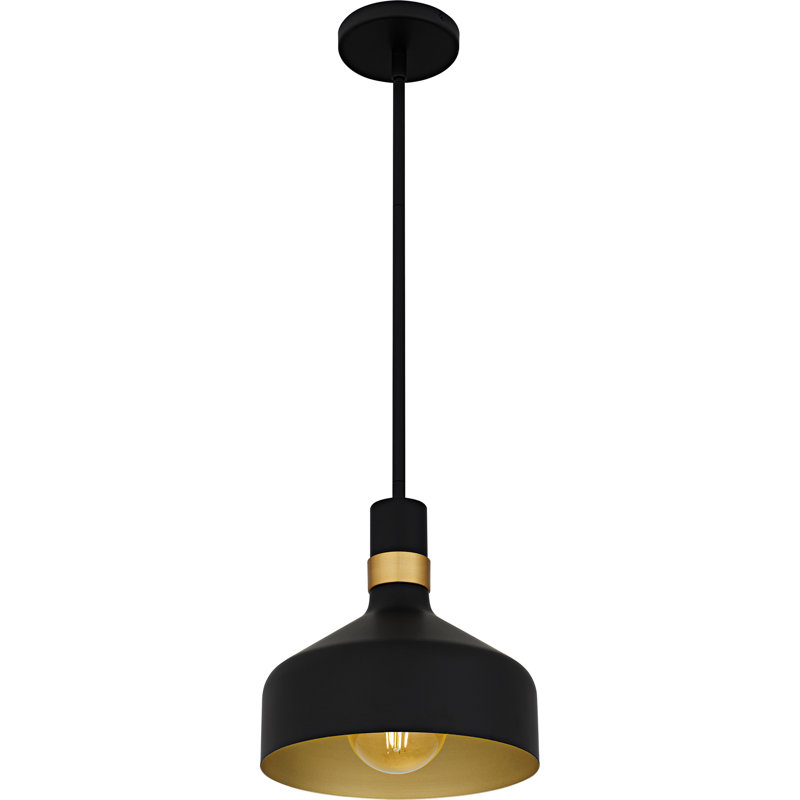 Arbor 1-Light Mini Pendant, Matte Black
