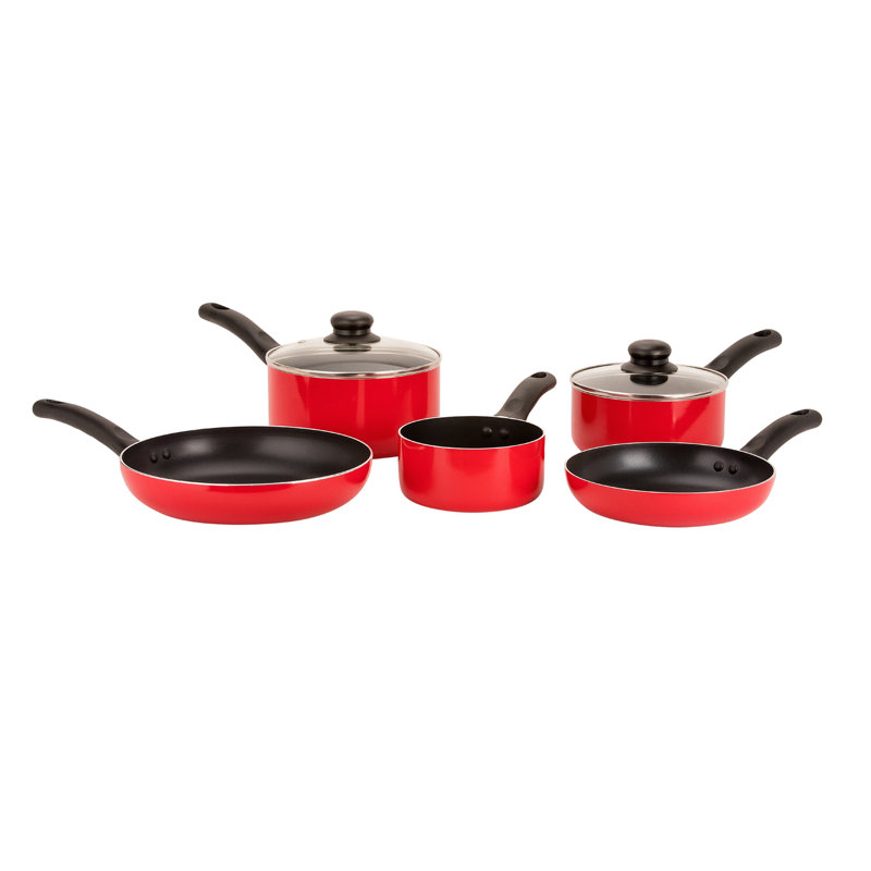 7 - Piece Non-Stick Aluminum Cookware Set