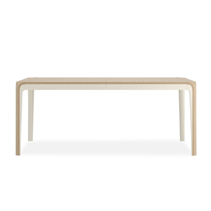 Caracole Classic Walnut Wood Dining Table, Light Brown