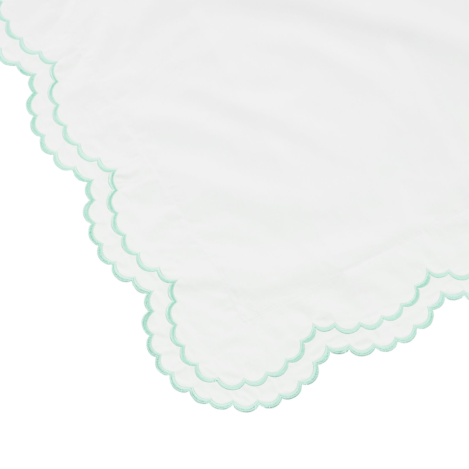 Berrada Cotton Shams, Teal