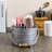 4-Slot Galvanized Metal Flatware Caddy