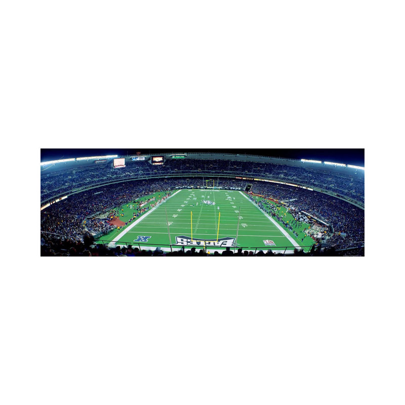 Philadelphia Eagles NFL Football Veterans Stadium Philadelphia PA - Wrapped Canvas Panoramic Print