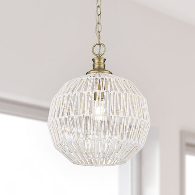 Luminaire suspendu sphère 1 lumière Merritt