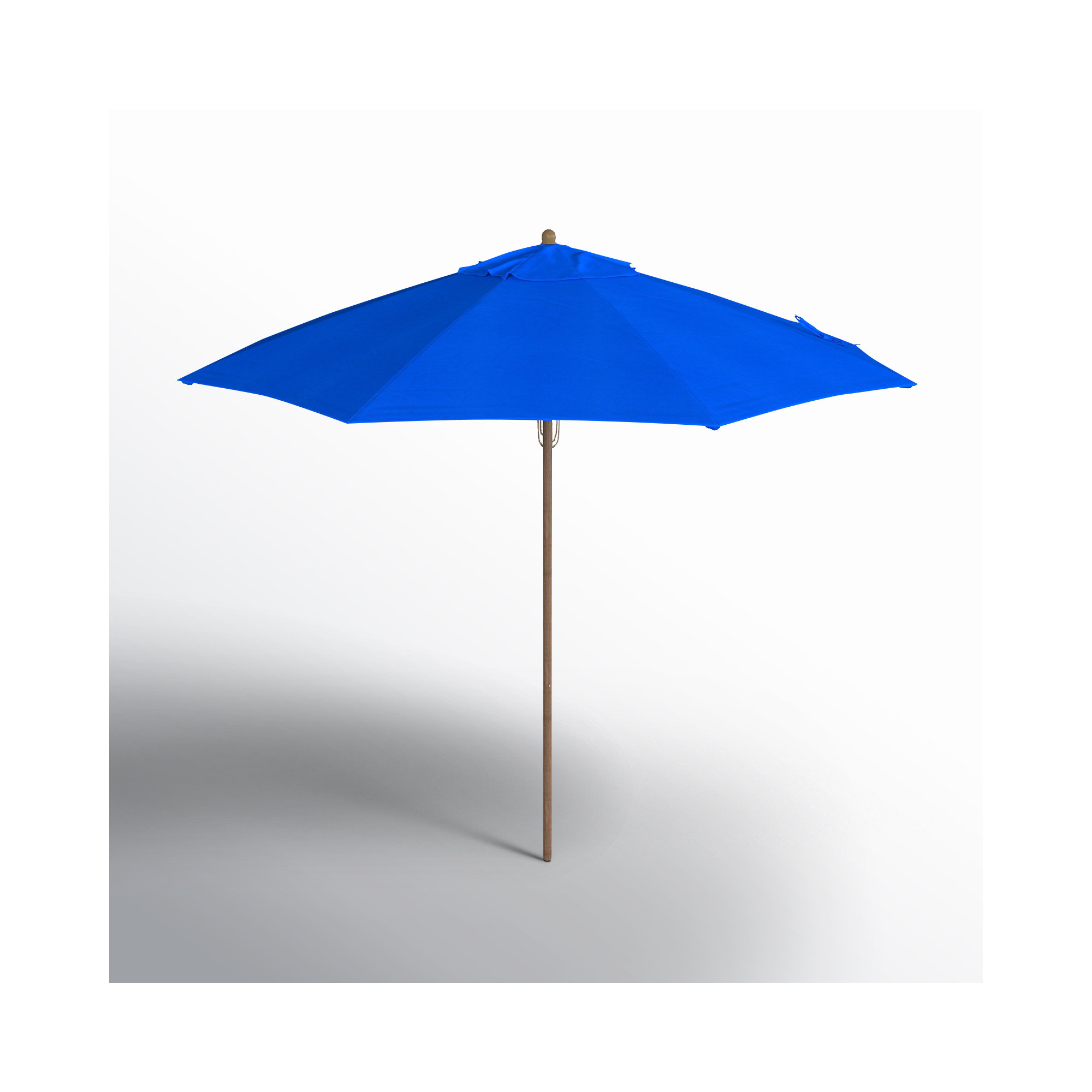Sanna 104'' Sunbrella® Outdoor Umbrella, Canvas Pacific Blue Sunbrella® Canvas