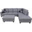 Canapé et chaise longue avec repose-pieds de 103,5 po Palmer-982671618-1068768400
