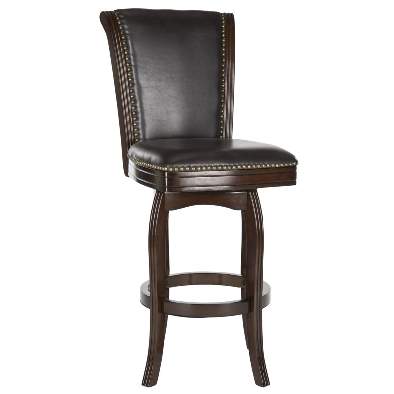 Tabouret tournant 29 "avec coussin Fionnbharr Massimo, Sierra Brown, Brun