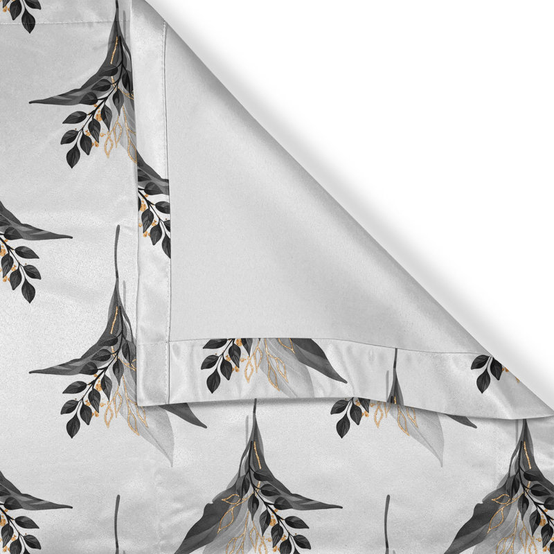 Semi Sheer Curtain Pair