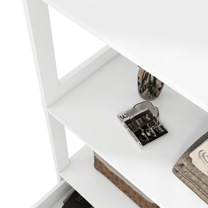 Bathroom Linen Cabinet In White Style - Organize Your Space Adds Character To Storage