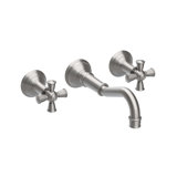Jacobean Wall Mount Bathroom Faucet
