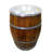 Solid Wood Open Outdoor Trash/Recycling Bins - 52 Gallons