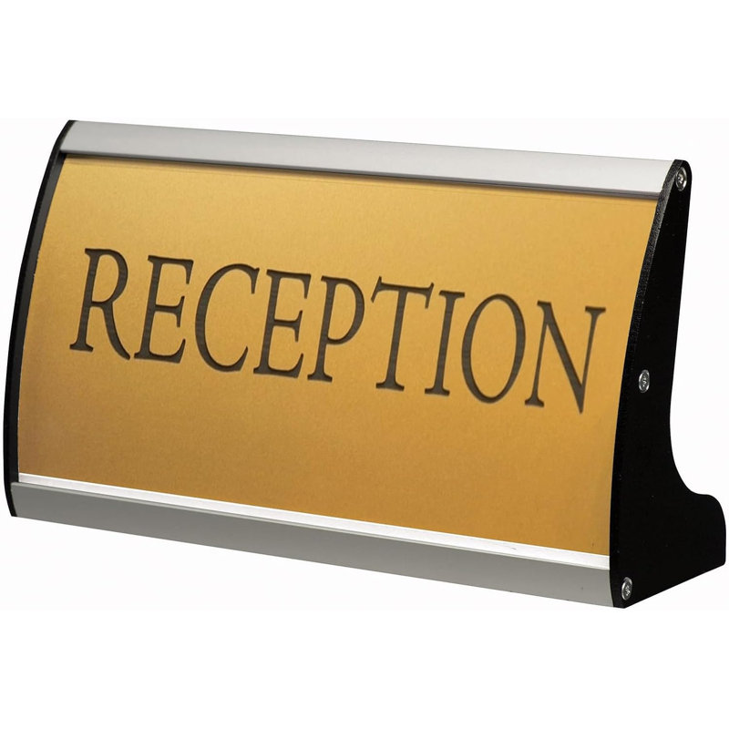 Aluminum Countertop Sign Holder