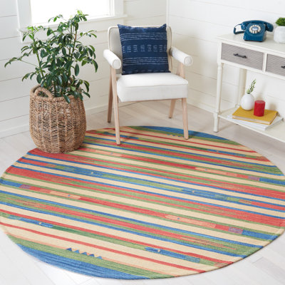 Barela Hand Woven Cotton Southwestern Rug