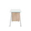 Thao Glass Top Metal Base Writing Desk