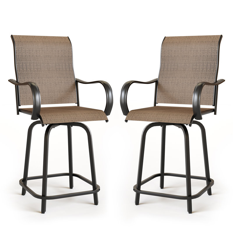 Tabouret de bar 27 po Bhairavi, Brun
