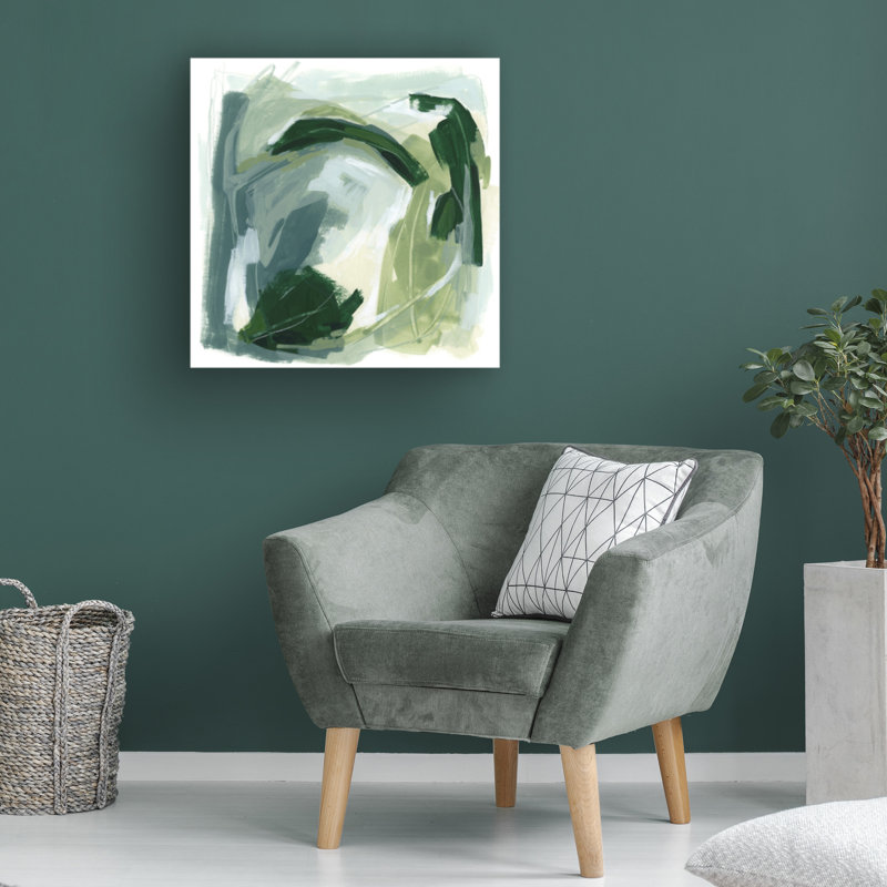 «Emerald Spin II» par June Erica Vess, reproduction sur toile non encadrée, H 35 po x l 35 po x P 2 po