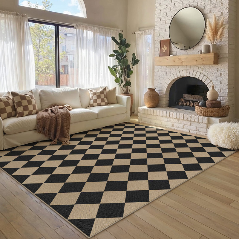 Tapis intérieur / extérieur Kason, Rectangulaire 8 pi x 10 pi