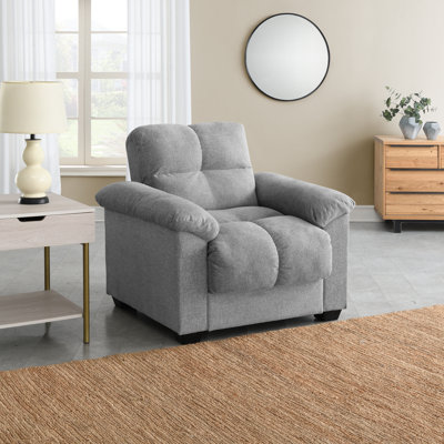 Ridwaan Armchair with Reclining Backrest