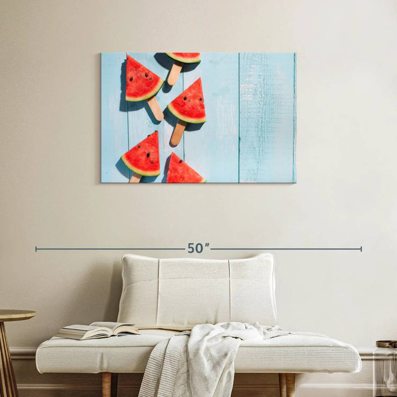 Yarlin Watermelon, 24" H x 36" W