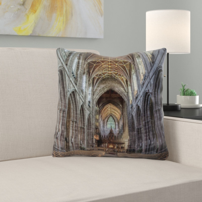 Coussin décoratif arches