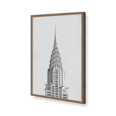 «Chrysler Building NYC», reproduction d'art